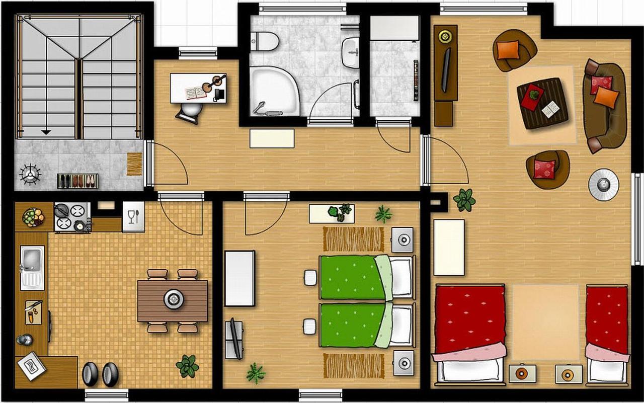 Haus Homann-Schneider, Apartment Stefan Wetter  Exterior foto